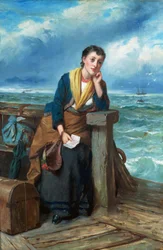 De emigrant, c.1860